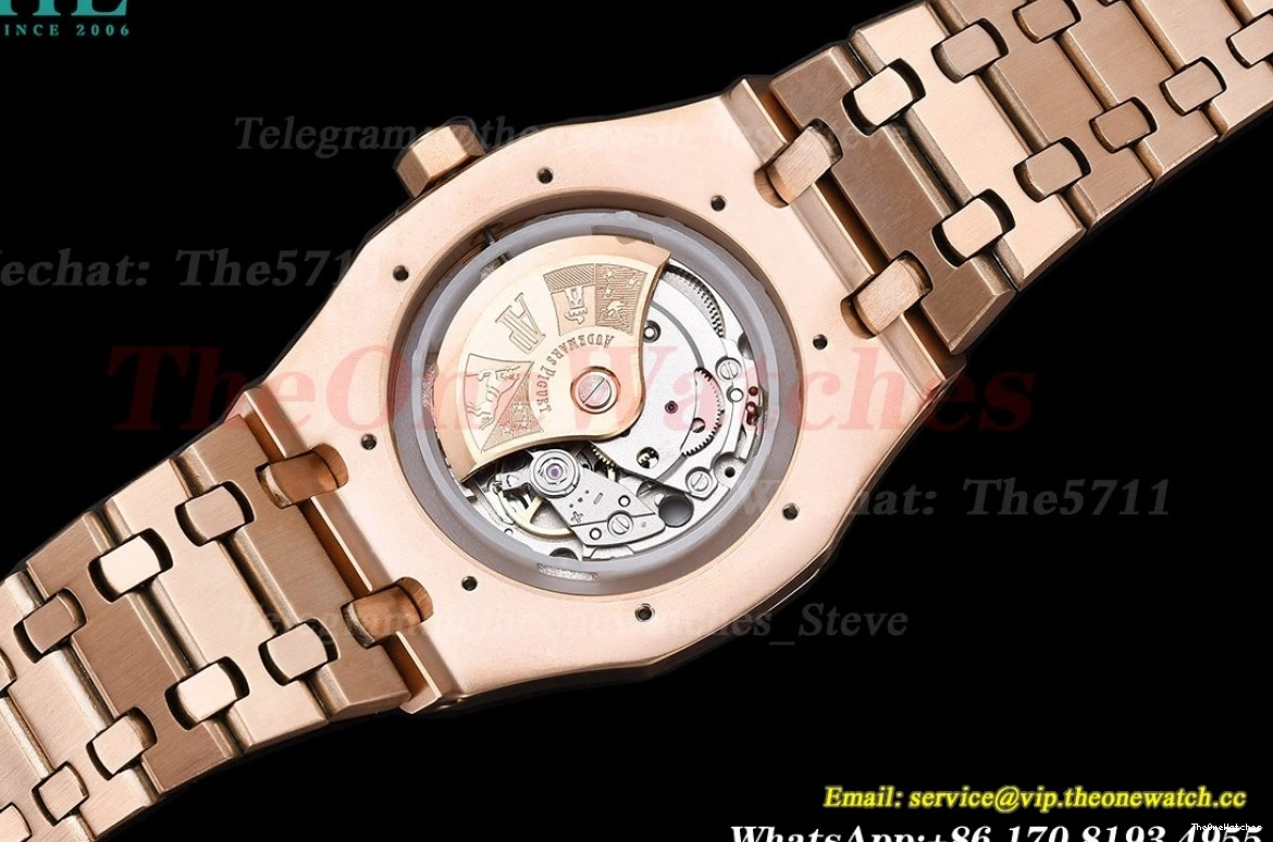 GDF Dial RG Oak Black Royal 41mm 15400 RG MY8215 1225